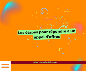 étapes répondre appel d'offres